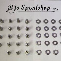 Stainless Steel Engine Tin Allen Screw Set VW Aircooled Bus Beetle Type1 T1 T2