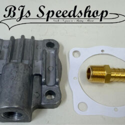 Full Flow Oil Pump Cover Take Off Outlet 3/8 Vw Aircooled T1 Engine T2